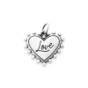 Beaded Heart Love Charm