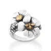 Blossoms and Bee Ring