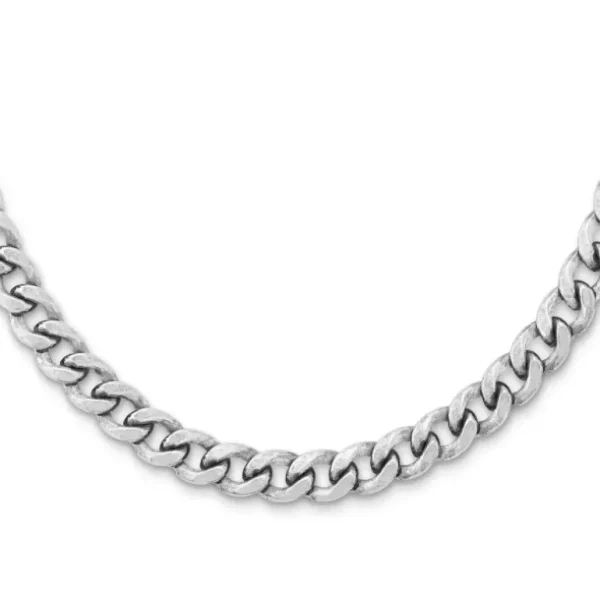 Bold Curb Chain Toggle Necklace