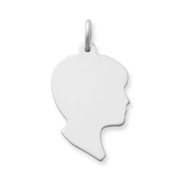 Boy Silhouette Charm