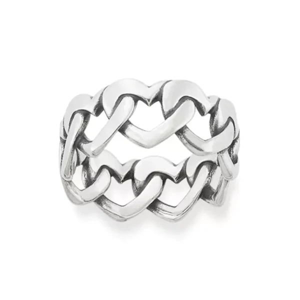 Chain of Hearts Ring