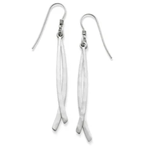 Dangle Crescent Earrings