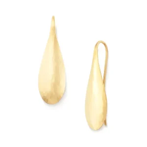 Domed Teardrop Earrings