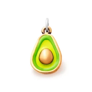 Enamel Avocado Charm