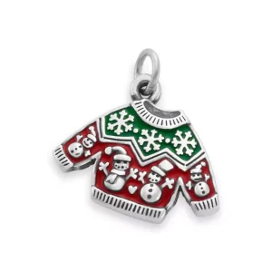 Enamel Christmas Sweater Charm