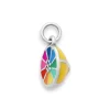 Enamel Colorful Lemon Twist Charm