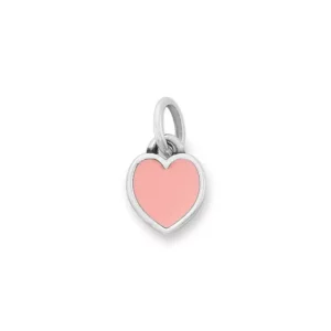 Enamel Connected Hearts Charm