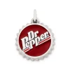 Enamel Dr Pepper Bottle Cap Charm