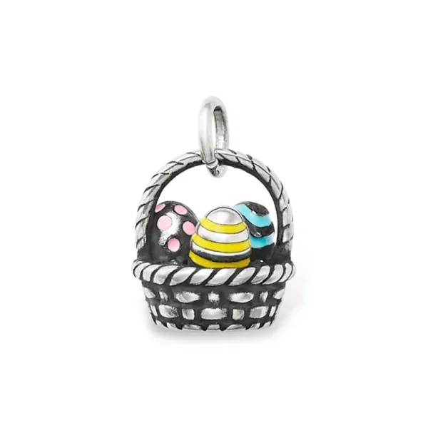 Enamel Easter Basket Charm