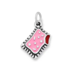 Enamel Frosted Toaster Pastry Charm