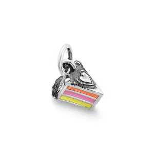 Enamel Layer Cake Charm