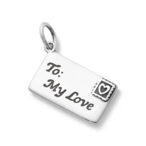 Enamel Love Letter Charm