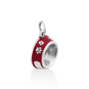 Enamel Pet Bowl Charm