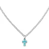 Enamel Petite Cross Necklace