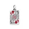 Enamel Queen of Hearts Charm