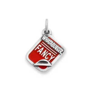 Enamel "Whataburger Fancy" Ketchup Charm