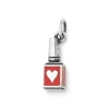 Enamel Red Nail Polish Charm