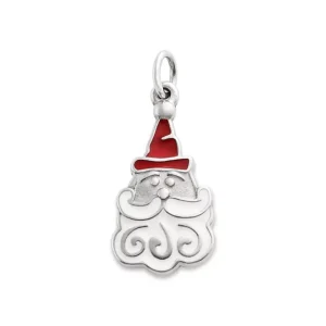 Enamel Sweet Santa Charm