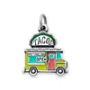 Enamel Taco Truck Charm