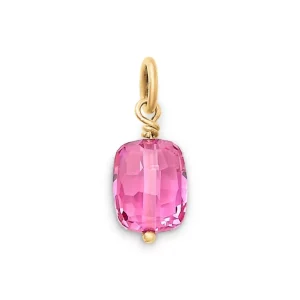 Faceted Gemstone Bead Pendant