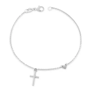 Faith and Love Link Bracelet