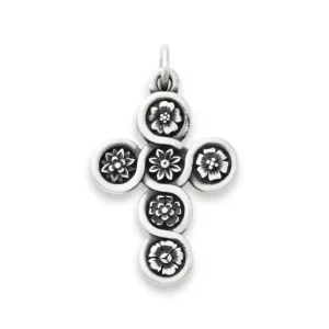 Flowering Cross Pendant