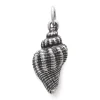 Fluted Conch Shell Charm