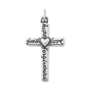 From the Heart Cross Pendant