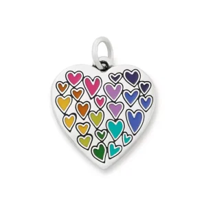 Full of Love Enamel Heart Charm