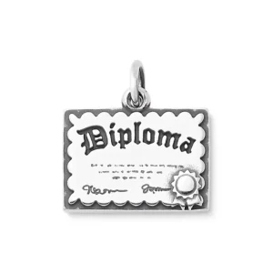 Graduation Diploma Charm