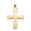 Hammered Cross Pendant