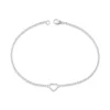 Heart Station Charm Anklet