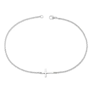 Horizon Cross Anklet