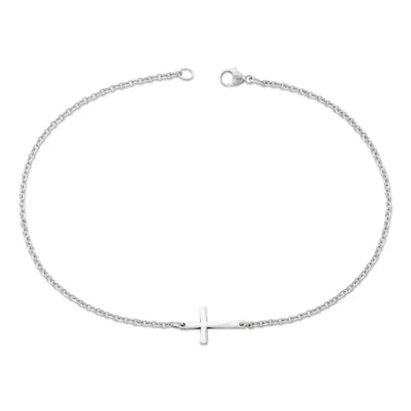 Horizon Cross Anklet