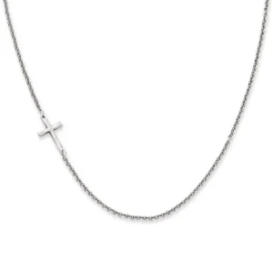 Horizon Cross Necklace