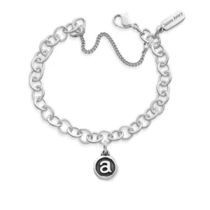 Initial Charm Bracelet