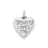 Jesus Loves Me Charm