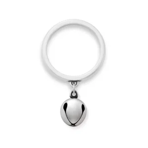 Jingle Bell Charm Dangle Ring