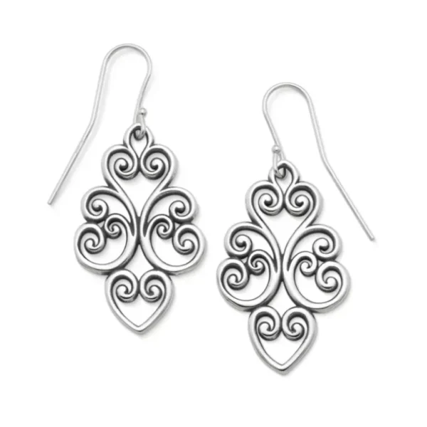 Jubilant Heart Dangle Earrings