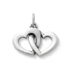 Linked Hearts Charm