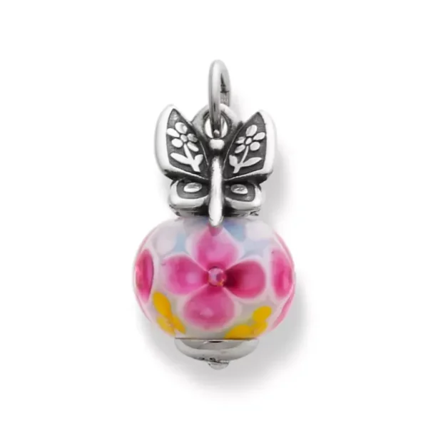 Mariposa Art Glass Charm