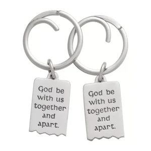 Mizpah Key Chain Set