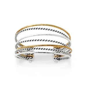 Multi-Layered Cuff Bracelet