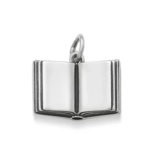 Open Book Charm