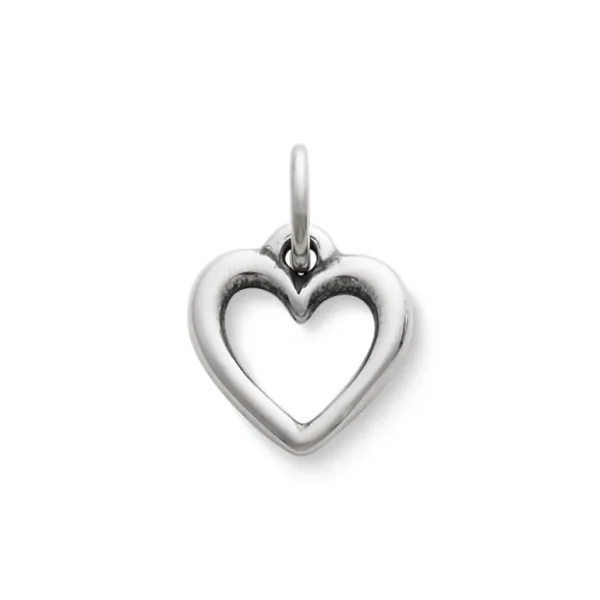 Open Wire Heart Charm