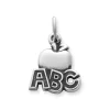 "ABC" Apple Charm