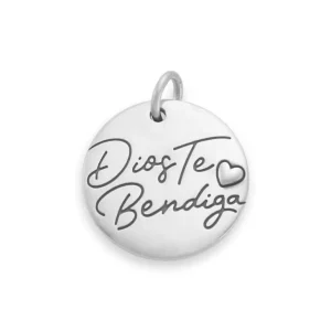 "Dios Te Bendiga" Charm