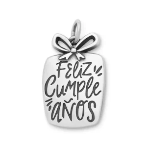 "Feliz Cumpleanos" Charm