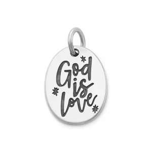 "God is Love" Charm