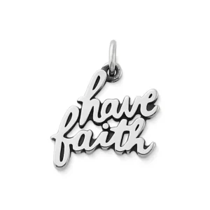 "Have Faith" Charm